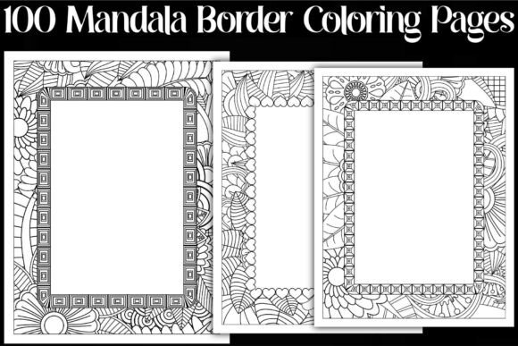 Mandala Border Graphics for Branding