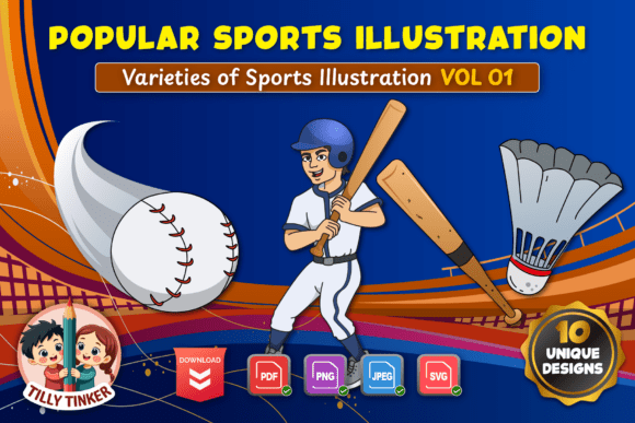 Popular Sports Illustration Vol 01