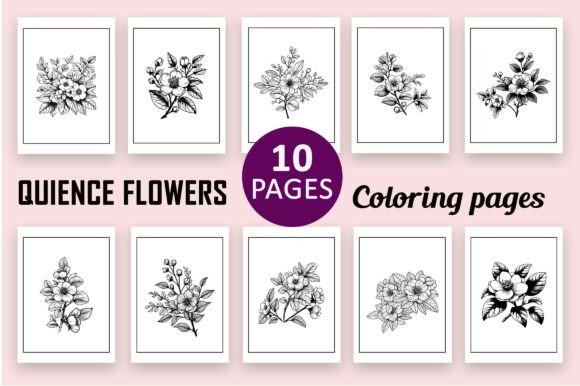 Quience Flower Graphics for Adults